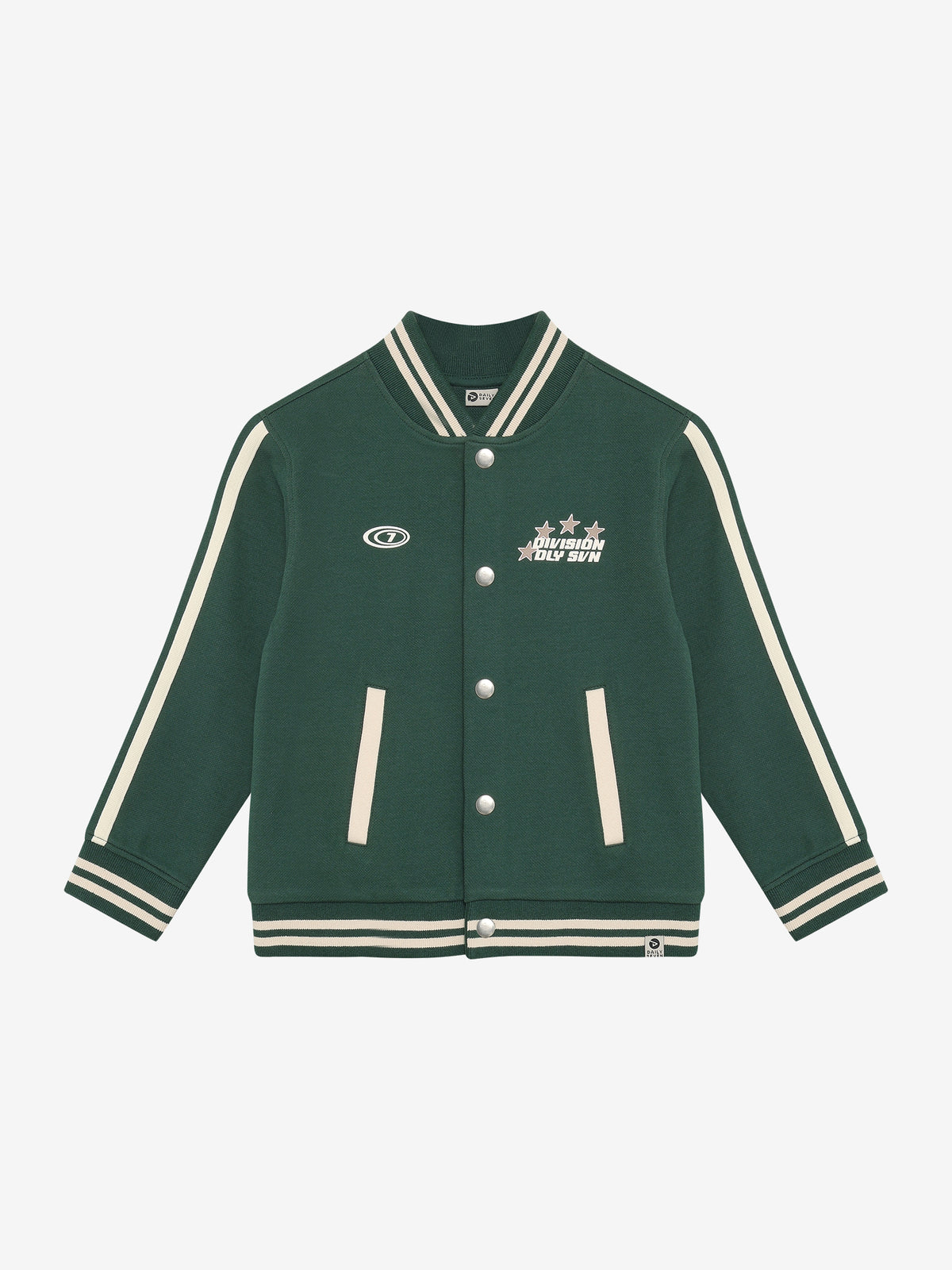 Daily Seven - Veste Bomber oversize vert