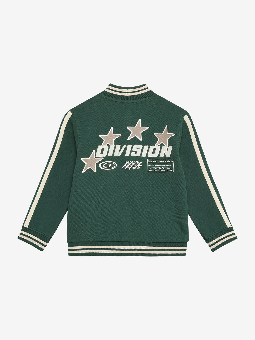 Daily Seven - Veste Bomber oversize vert