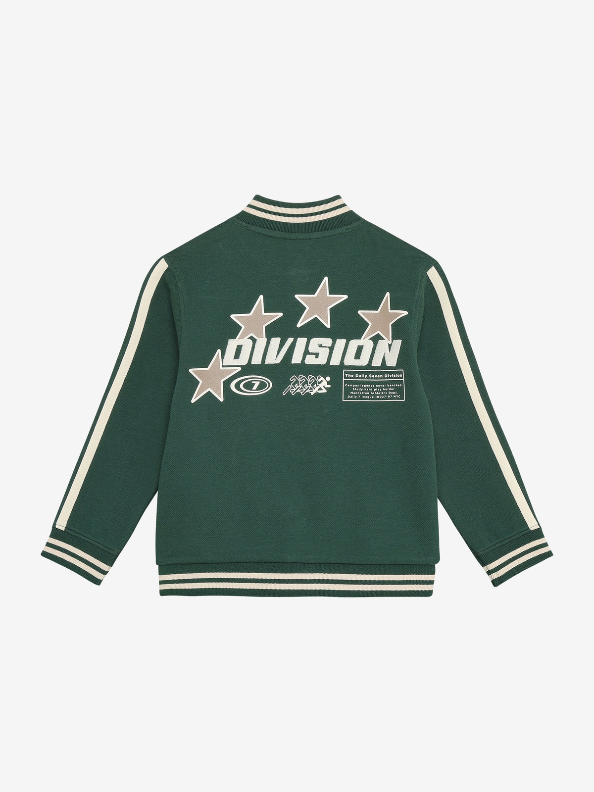 Daily Seven - Veste Bomber oversize vert