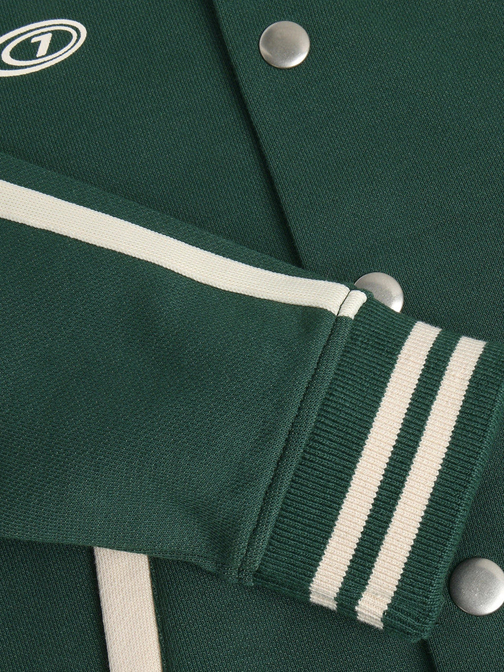 Daily Seven - Veste Bomber oversize vert