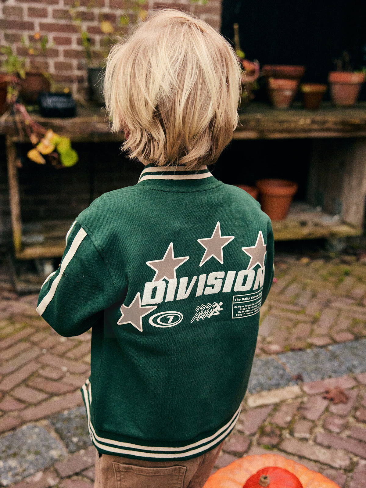 Daily Seven - Veste Bomber oversize vert