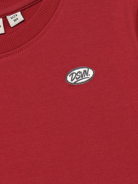 Daily Seven - T-shirt rouge basic