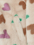 Daily Seven - Veste peluche en coeurs