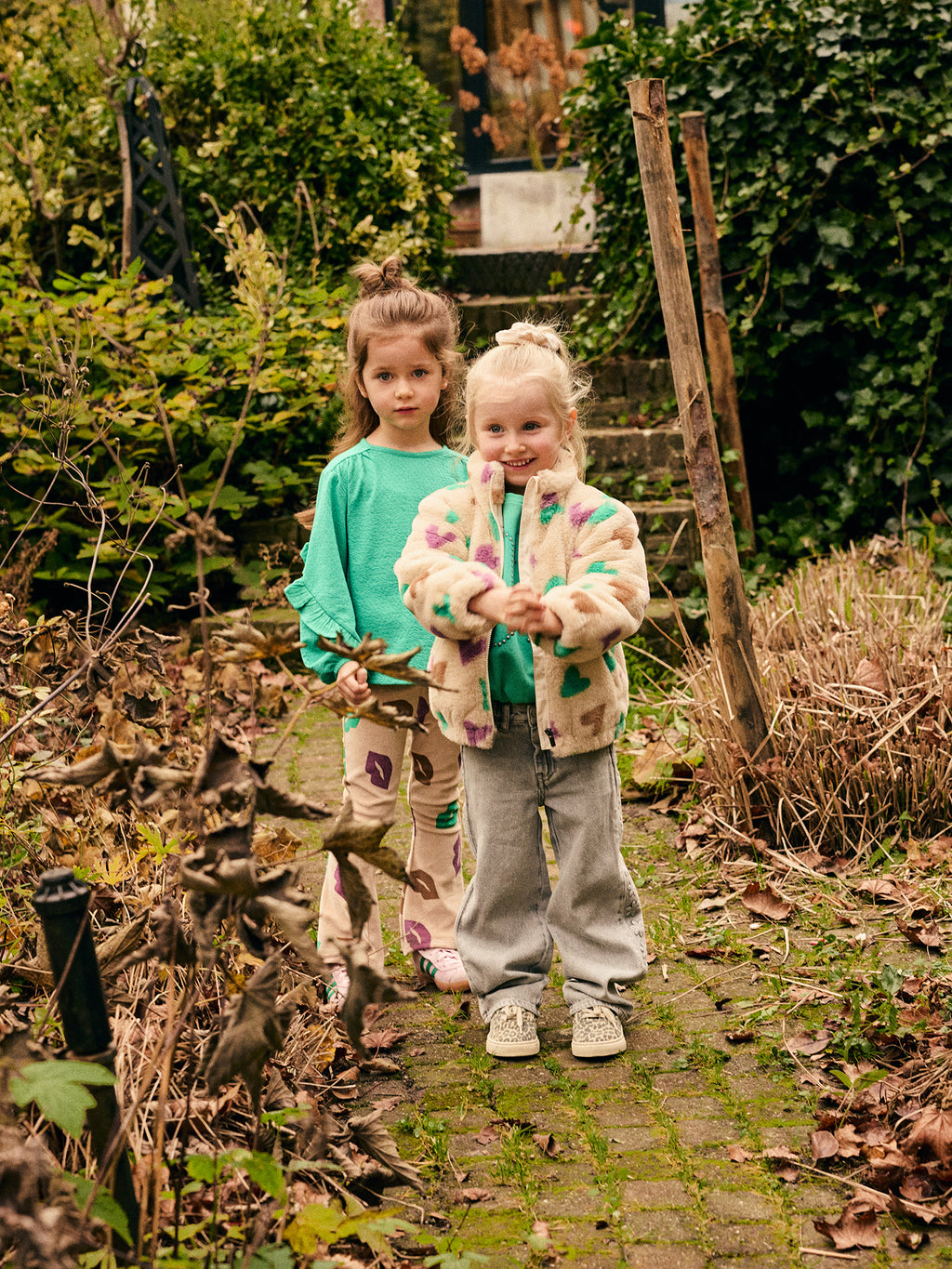 Daily Seven - Veste peluche en coeurs