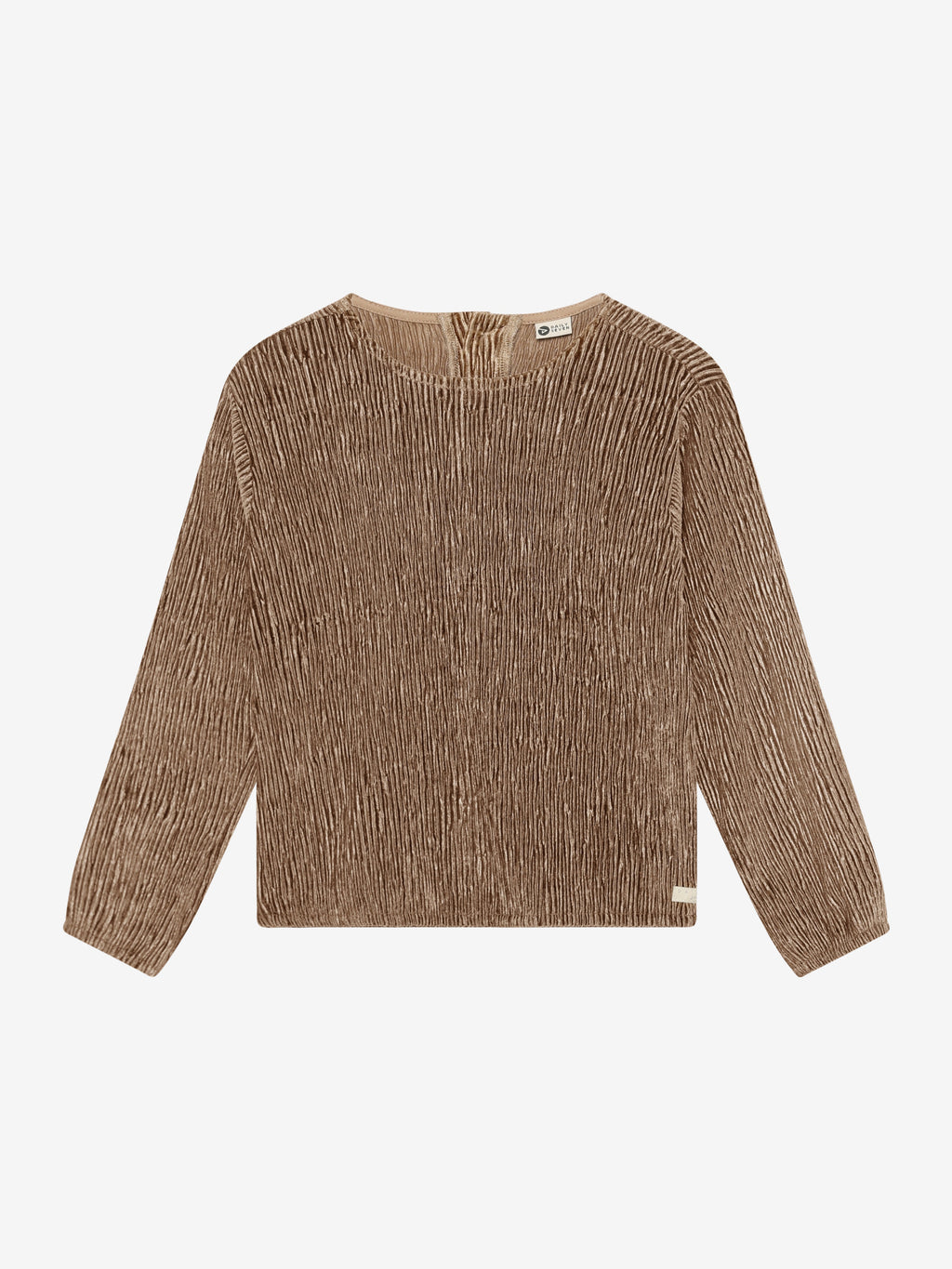 Daily Seven - T-shirt manches longues en velours