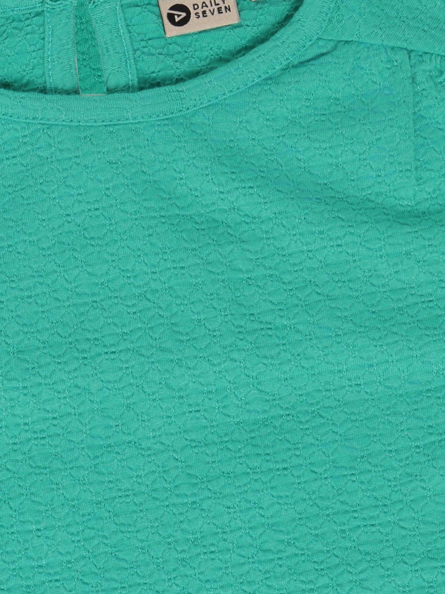 Daily Seven - T-shirt jersey manches longues à volants