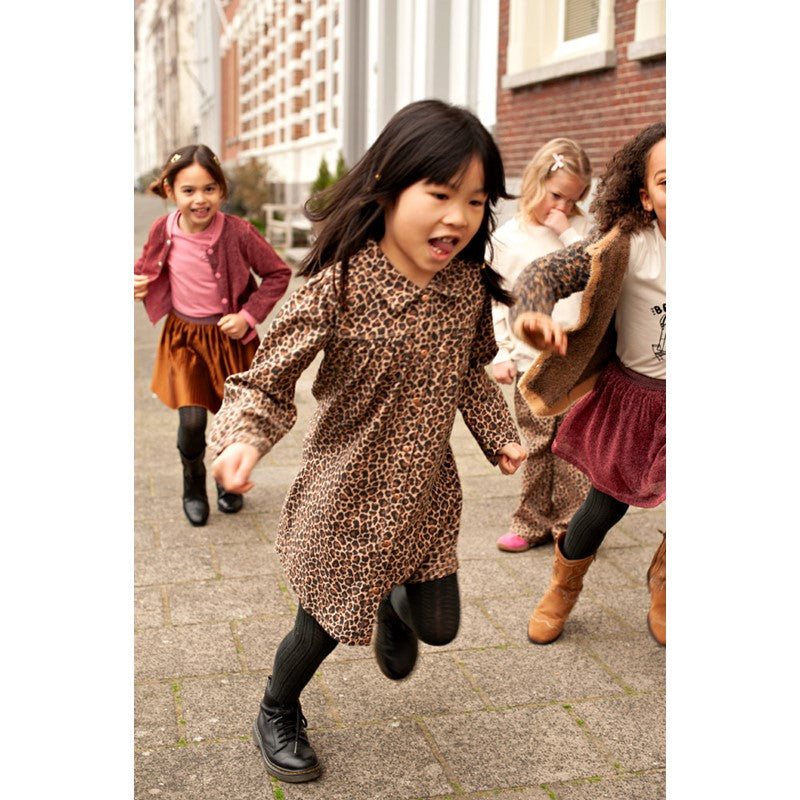 Jubel * Robe en jeans léopard - city chic