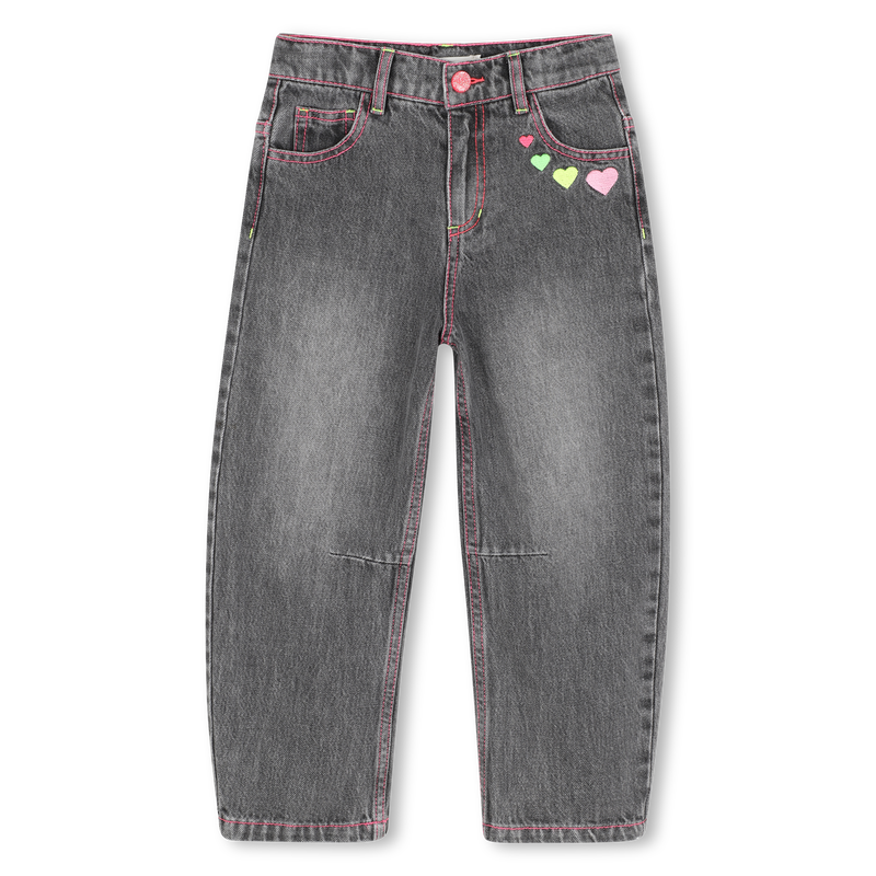 BILLIEBLUSH . Pantalon en denim grey