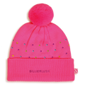 BILLIEBUSH . Bonnet à strass multicolors storm pink