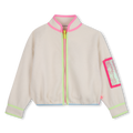 BILLIEBLUSH . Cardigan en tissu peluche