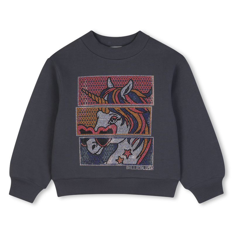 BILLIEBLUSH . Sweat-shirt asphalte