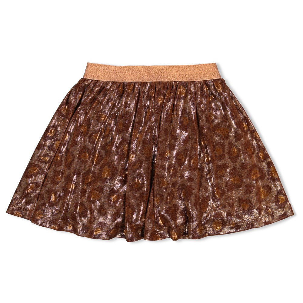 Jubel * Jupe imprimée city chic cuivre