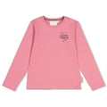 Jubel * T-shirt manches longues imprimé dos rose