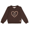 Jubel * Sweat-shirt marron