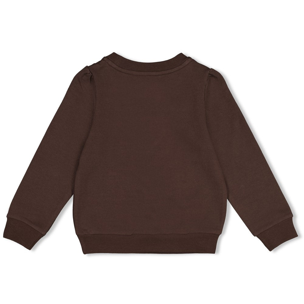 Jubel * Sweat-shirt marron
