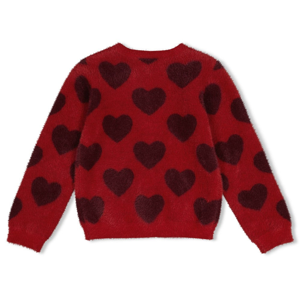 Jubel * Gilet Daily princess rouge coeurs