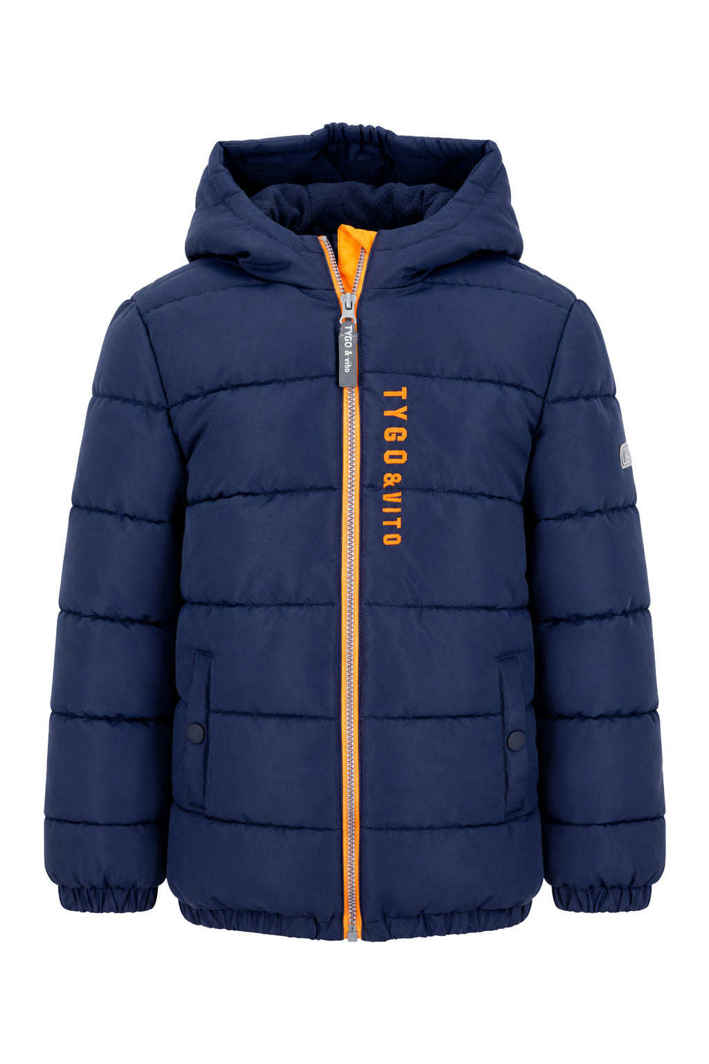 TYGO&vito Veste doudoune bleu foncé
