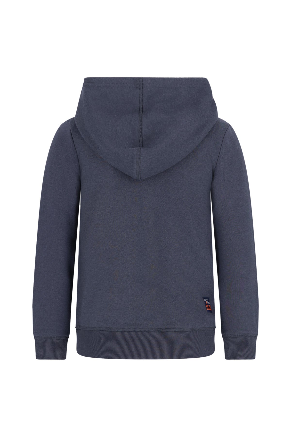TYGO&vito Sweat à capuche Zip Coton gris foncé