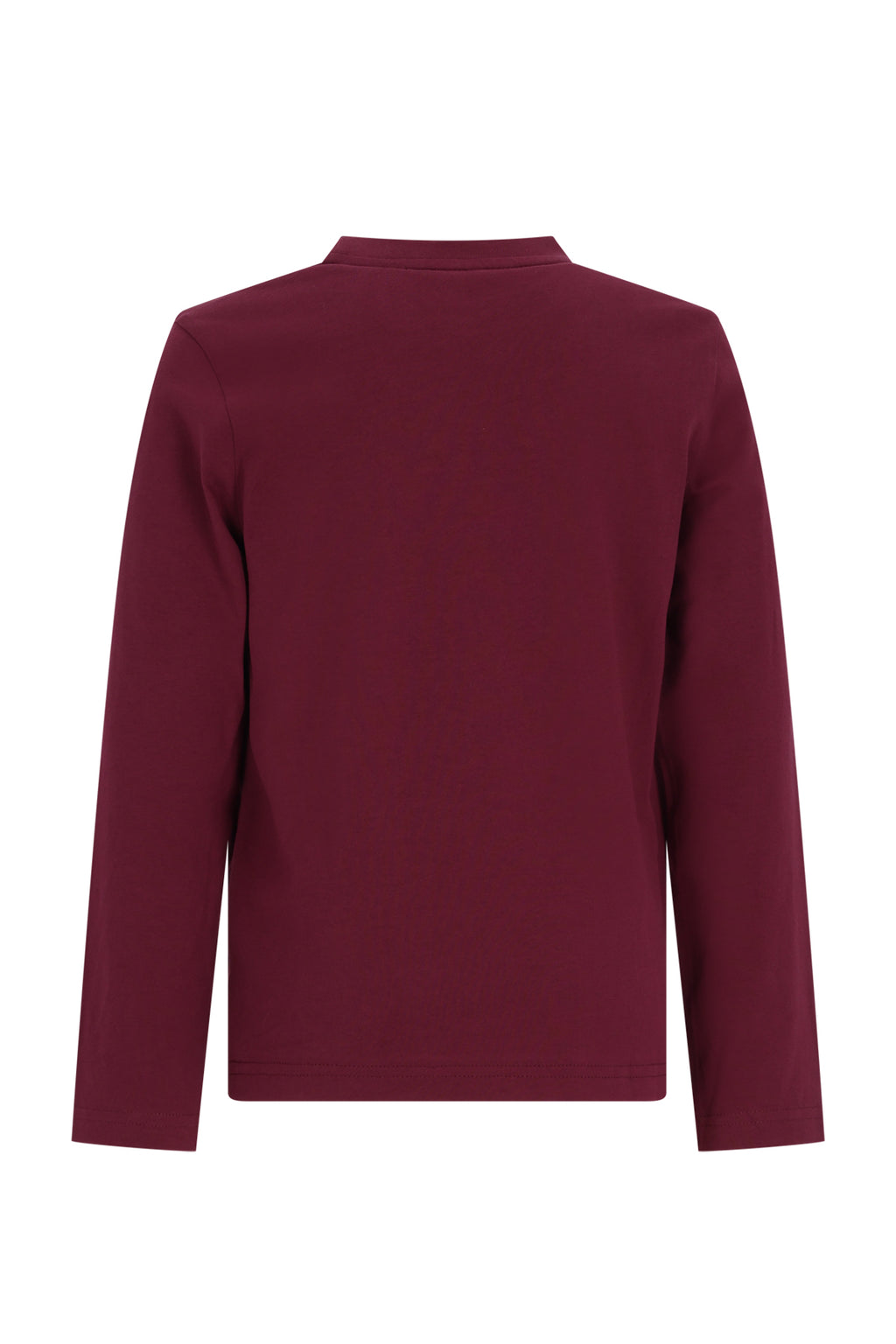 TYGO&vito T-shirt manches longues avec imprimé bordeaux