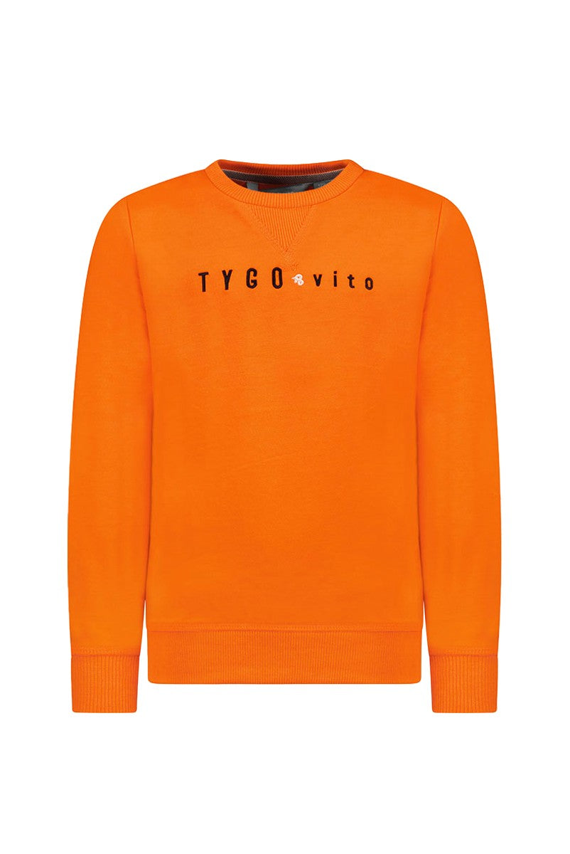 TYGO&vito Sweatshirt neon orange