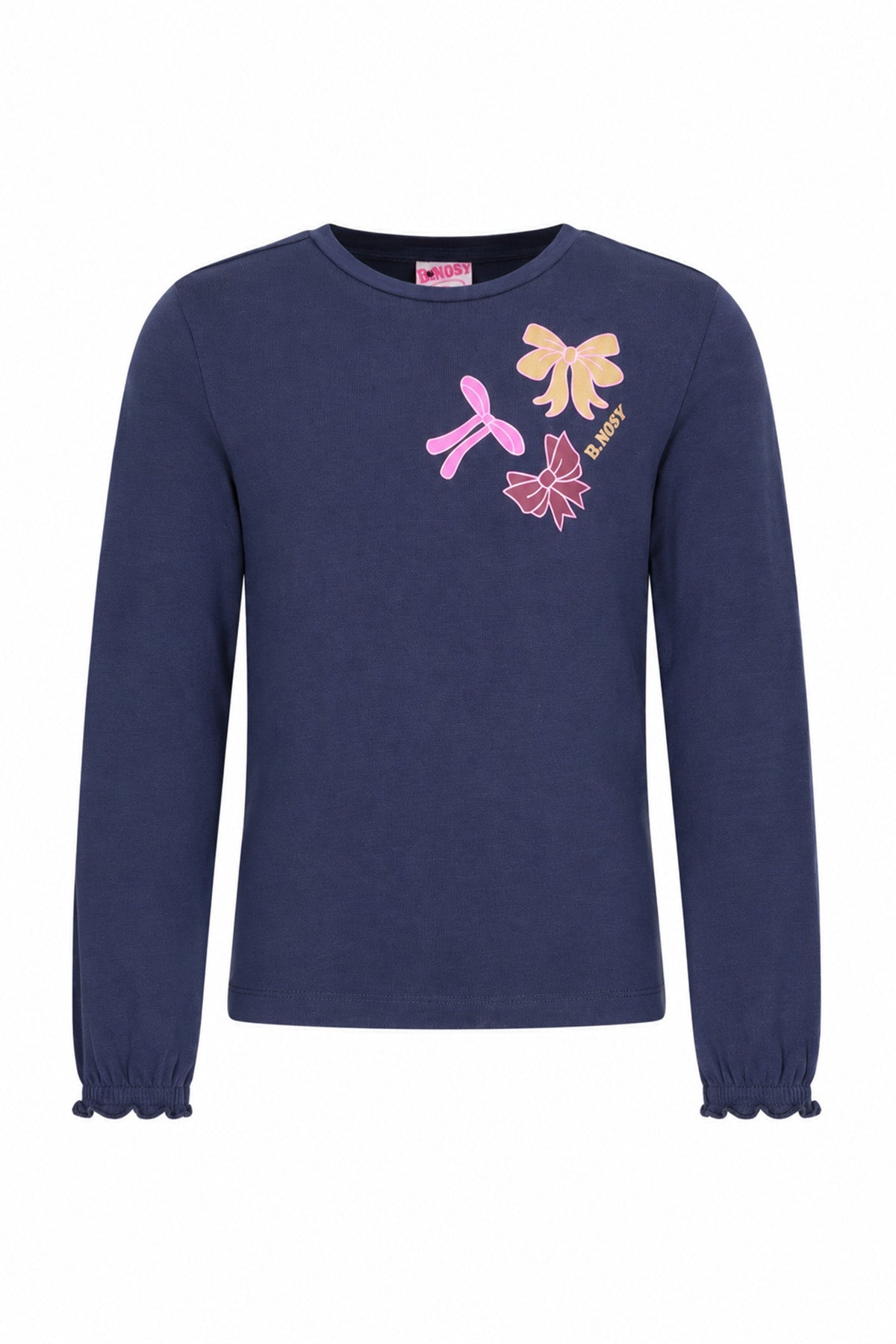 B.Nosy - T-shirt manches longues Tonia bleu
