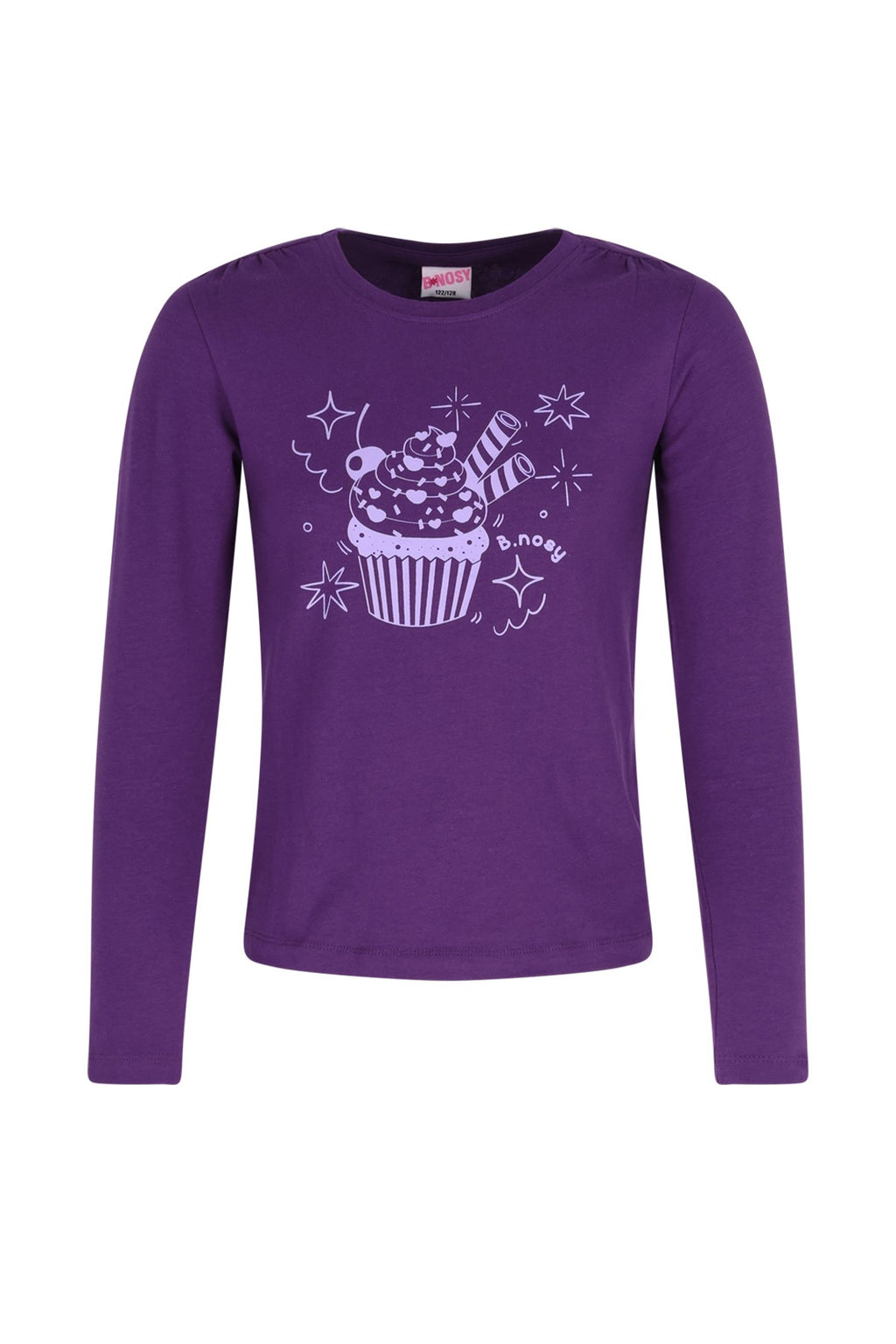 B.Nosy - T-shirt manches longues tara violet